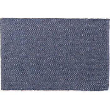 Talíř Lyngby, Prostírání pod talíř Herringbone z recyklovaného materiálu sytě modré - Formadore