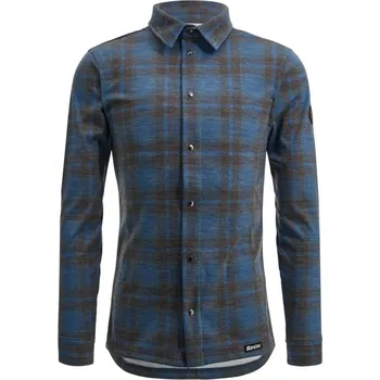 cyklistický dres Košile SANTINI Dylan Blue - M