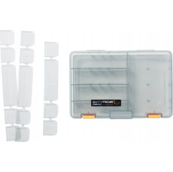Savage Gear Krabička Smoke 5D stříbrná