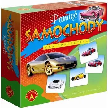 Desková hra Společenská hra Pexeso Auta Alexander