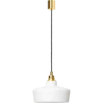 Kaspa, Závěsná lampa Longis III s bílým stínidlem zlatá - Formadore