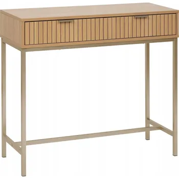 Obývací pokoj Konzolový Stolek 5five Simply Smart odstíny béžové polomatné 80,5 x 90 x 35 cm