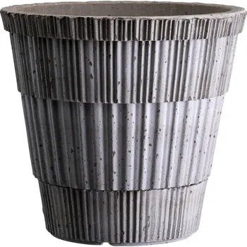 Květináč Bergs Potter, Malý květináč Atlas 14 cm šedý - Formadore