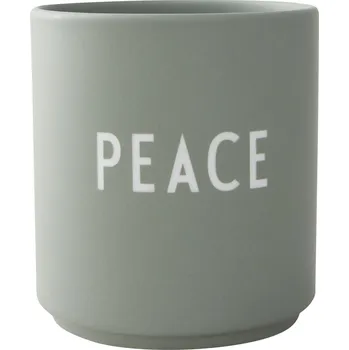 Design Letters, Hrnek Favourite Peace zelený - Formadore