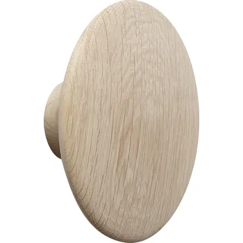 Věšák Muuto, Háček na zeď Dots Wood 13 cm dub světlý - Formadore