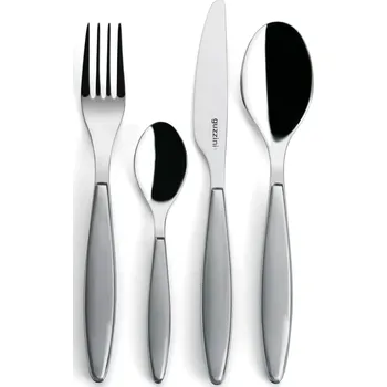 Příbor Guzzini, Sada příborů Feeling šedá 24 dílů - Formadore