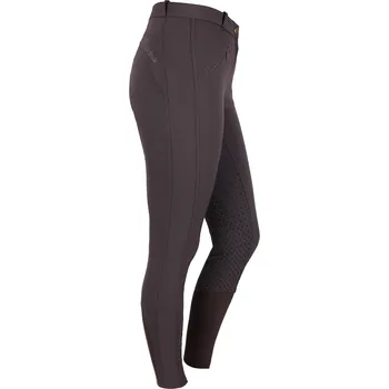 Jezdecké kalhoty Dámské rajtky La Baule Kentaur – hnědé, full grip