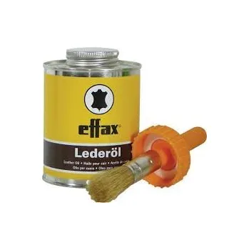 Pro koně Olej na kůži Lederöl EFFAX 475 ml se štětcem Péče a ochrana pro vaši koženou výbavu