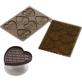 Nádoba na pečení Silikomart, Forma na cukrovinky Ckc06 Cookie Love Slim - Formadore