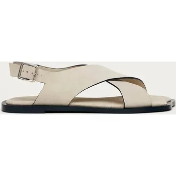 Dámské sandále Semišové sandály Alohas Nalu S101065.01 béžová 80X, EUR 38