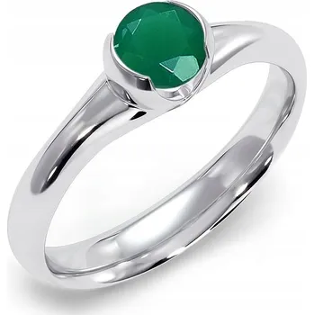 Prsten Sydney Stříbrný prstýnek s přírodním kamenem