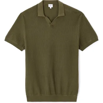 Pánské oblečení Pánské polo triko Celio Leyasin Celio kaki 3506132