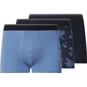 Boxerky esmara Men Pánské boxerky, 3 kusy (navy modrá / modrá, 6/L)