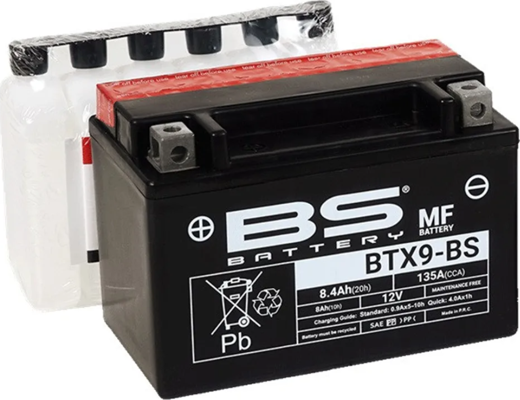 BS-BATTERY baterie BTX9-BS (YTX9-BS)