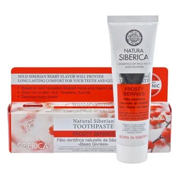 Natura Siberica Přírodní sibiřská zubní pasta Zmrzlé bobule 100g