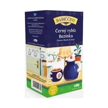 Čaj Babiččin čaj ovocný - černý rybíz a bezinka 40 g