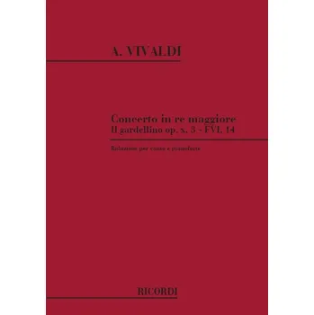 Concerto - Il Gardellino - pn fltna a klavr 1194318