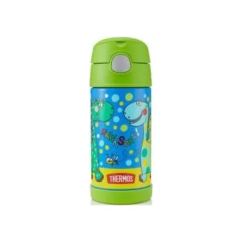 Thermos FUNtainer 355 ml dinosaurus Modrá termoska