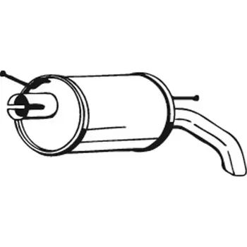 Auto-moto BOSAL Zadní tlumič výfuku BS 154-511