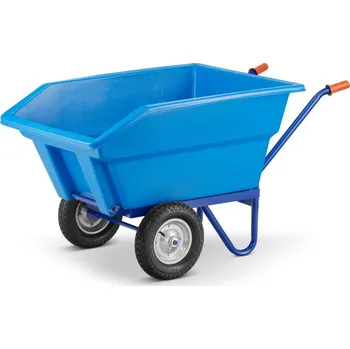 Kolečko Higher KDA-230 Dvoukolové kolečko s plastovou korbou 300 L / 300 kg