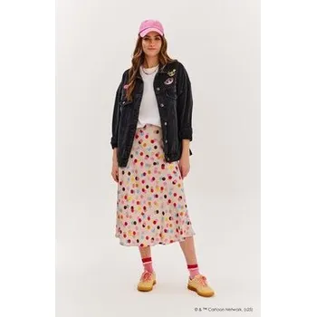 Pánská casual bunda NAOKO Jeansová bunda Girl Power Černá Regular Fit XS_S