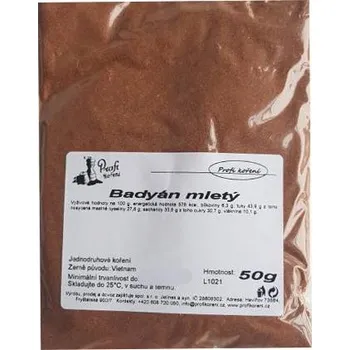 Přisada na vaření a pečení Badyán mletý (50g) koření - Koření | Skvělé pro Váš domácí dort