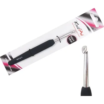 Jehlice Černý kovový háček 6,5 mm