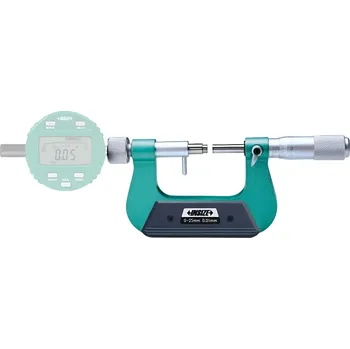 Mechanický mikrometr pro připojení úchylkoměru INSIZE 3331 Rozsah: 0-25 mm