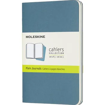 Diář Moleskine, Nelinkované sešity Moleskine Cahier Journals P sytě modré 3 ks - Formadore