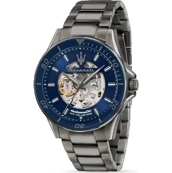 Hodinky Maserati R8823140015 Sfida Automatic 44mm 10ATM