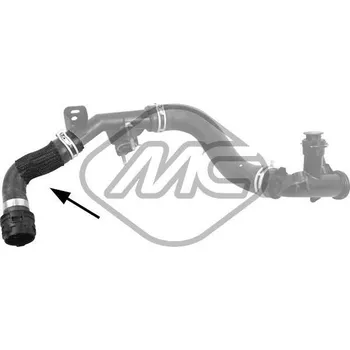 Chladič motoru Potrubí chladiva Metalcaucho 97787