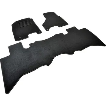 autokoberec Autokoberce textilní přesné černé / černé obšití - RAM 1500 IV (Typ DS) Classic (2009-2018) 5-sedadel