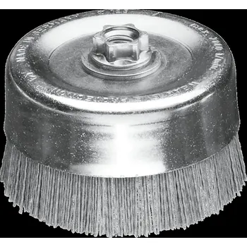 Drátěný kartáč Lessmann 447857 | Hrncový kartáč, přímé štětiny 110 x 30, M14, SiC K180/1,0