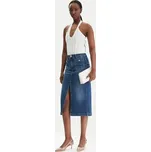 Liu Jo Džínová sukně UA6259 D0275 Modrá Regular Fit 26