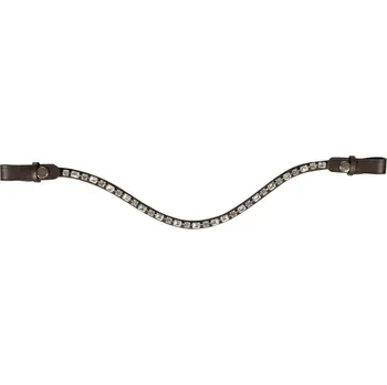 Jezdectví Čelenka HKM Amazing brown/silver COB