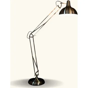 Stojací lampa Searchlight EU9092AB Stojanová lampa DELUXE patina