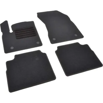 autokoberec Autokoberce textilní přesné černé / černé obšití - Nissan X-Trail IV (Typ T33) e-Power (2021-) 5-sedadel