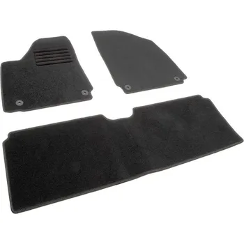 autokoberec Autokoberce textilní přesné černé / černé obšití - Hyundai Ioniq 6 (2022-) 5-sedadel