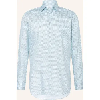 Pánská košile Seidensticker Pánská Košile Regular Fit, tmavě modrá / režná, 42