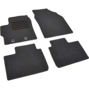 autokoberec Autokoberce textilní přesné černé / černé obšití - Toyota Aygo X (Typ AB70) (2022-) 5-sedadel