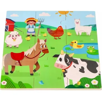 Puzzle FARMÁŘSKÁ PUZZLE 2 v 1 NAJDI VIGA STÍN