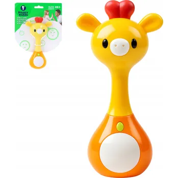 Hračka pro kojence Chrastítko Hola Žirafa