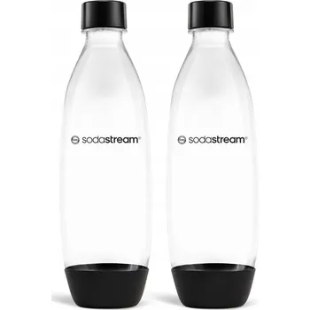 Příslušenství pro výrobník sody Sada lahví pro výrobník sody SodaStream Fuse černé 2x1L
