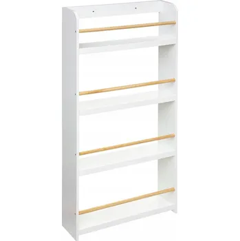 Knihovna Regál Atmosphera 55 cm x 118 cm x 15 cm bílý