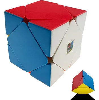 Hlavolam ORIGINÁLNÍ SEŘÍZENÁ KOSTKA SKEWB RYCHLÁ KOSTKA SKEWB + STOJÁNEK DÁREK