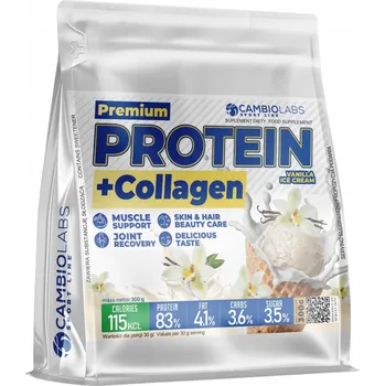 Protein Protein s kolagenem WPC protein Vanilkový Collagen Protein 300g