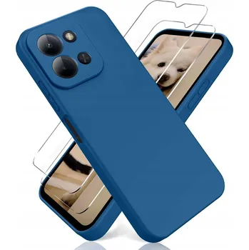 Pouzdro na mobilní telefon Silikonový Pouzdro + 9H SKLO pro Xiaomi Redmi 15C / 15C 5G