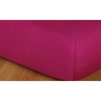 Prostěradlo jersey 140x220 výška 18cm ostružinová