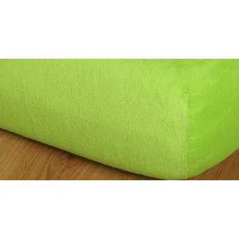 Bytový textil Prostěradlo froté vyšší matrace 140x220 kiwi