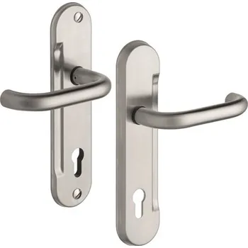 Stavebniny FAB Bera - rozteč 90mm klika/klika Orientace: Levá, Povrch: nerez, mat.